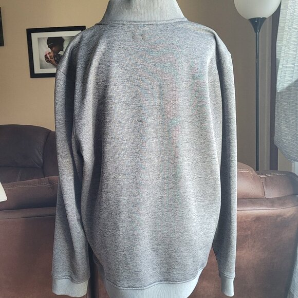Under Armour‎ Men's Grey 1/4 Zip Pullover Sweatshirt - Picture 2 of 5